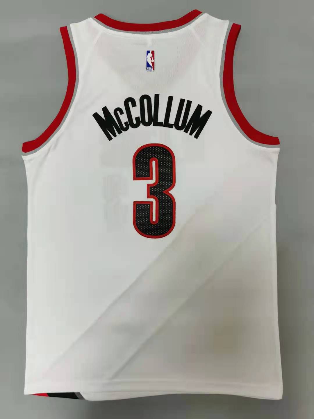 Men Portland Trail Blazers #3 Mccollum White 2021 Nike Game NBA Jerseys